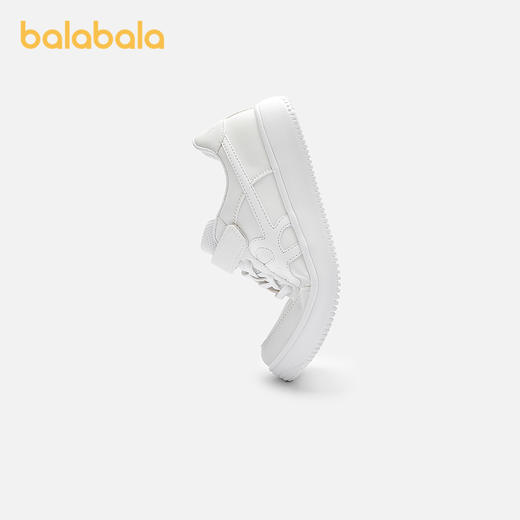 巴拉巴拉儿童板鞋男童女童鞋小白鞋纯色百搭2025春秋新款鞋子透气 商品图2