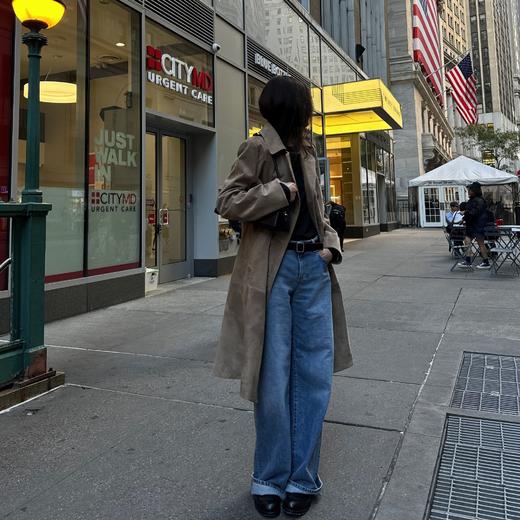 ROMI STUDIO“美国牛仔” 长绒竹节棉斜纹肌理感牛仔裤 RW24AXD0377/RWBAXD1494 商品图2