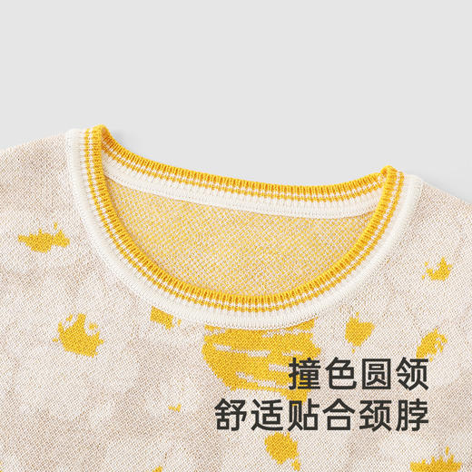 【高定系列】英氏女童裙子春夏女生山羊绒背心裙子2025新款连衣裙 商品图2