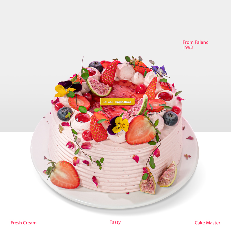 【莓果花篮】冬天就要吃草莓！ 满满新鲜浆果的活力