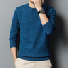 【100绵羊毛】罗蒙男士经典纯色羊毛衫男圆领男士羊毛衫舒适保暖毛衣男 商品缩略图1