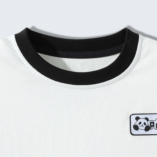 2025新款春季简约时尚纯棉圆领休闲t恤儿童上衣 商品图11