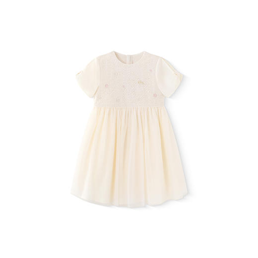 【商场同款】英氏女童连衣裙夏季甜美女生公主裙中大童网纱连衣裙 商品图4