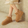 BeauToday 厚底绵软雪地靴女冬季加绒靴子棉鞋保暖短靴女08072 商品缩略图3