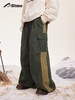 早乙女惠子saotome/STMCK243292/弧形分割磨毛棉感工装裤 商品缩略图3
