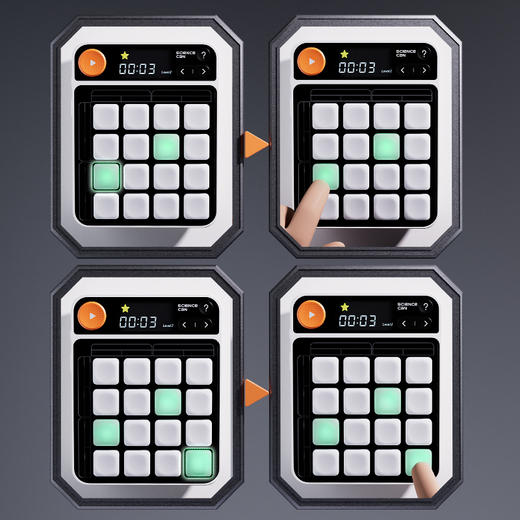 科学罐头（Science can）智能方阵新年礼物3-8-12岁儿童男女孩早教益智玩具生日礼盒 商品图5