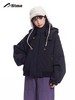 早乙女惠子saotome/STMMF244469/短款菱形格绗缝连帽棉服 商品缩略图1