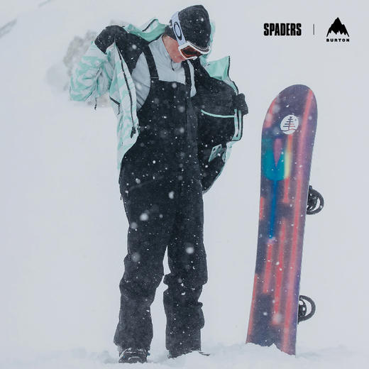 24/26BURTON雪服M AK GORE FRBRD BIB TRUE BLACK 商品图1