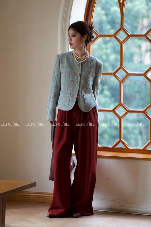 【门店同款】秋季浪漫主义-复古阔腿裤 154480625 商品图3