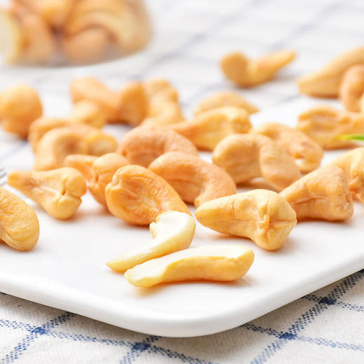 越南丹帝牌原味腰果250g/050071 饱满大颗酥脆可口 商品图2