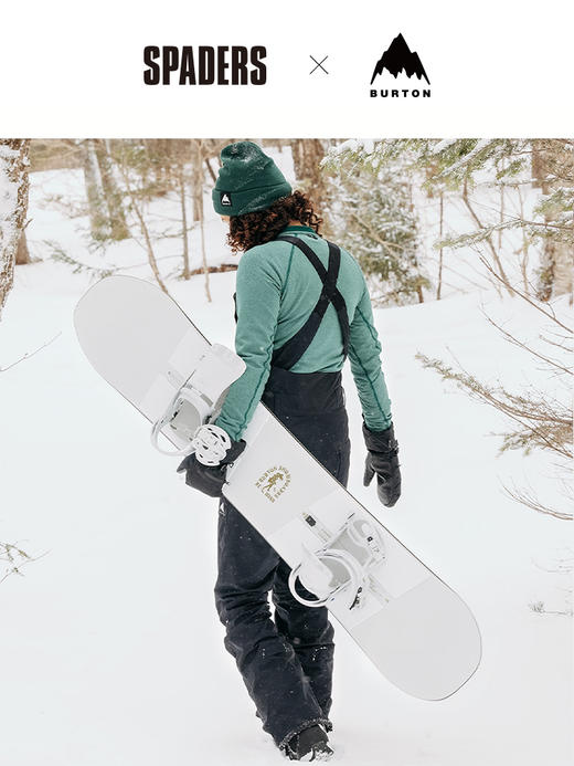 23/26BURTON雪服W AVALON BIB TRUE BLACK 商品图3