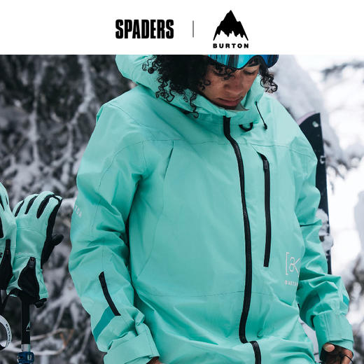 24/25BURTON雪服W AK GORE TUSK JK POWDER MINT 商品图2