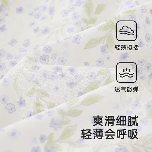 【商场同款】英氏婴儿衣服夏季纯棉女童碎花连体衣2025新款哈衣 商品图1