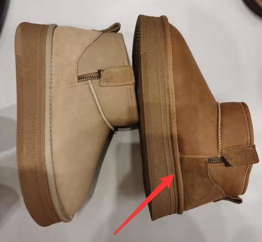 【门店同款】ENJOY冬季侧拉链暖暖雪地靴 159877998 商品图0