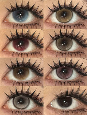 kira半年抛 织光羽纱/络色樱/鹿仙贝/水光驼铃 棕粉褐 14.2mm