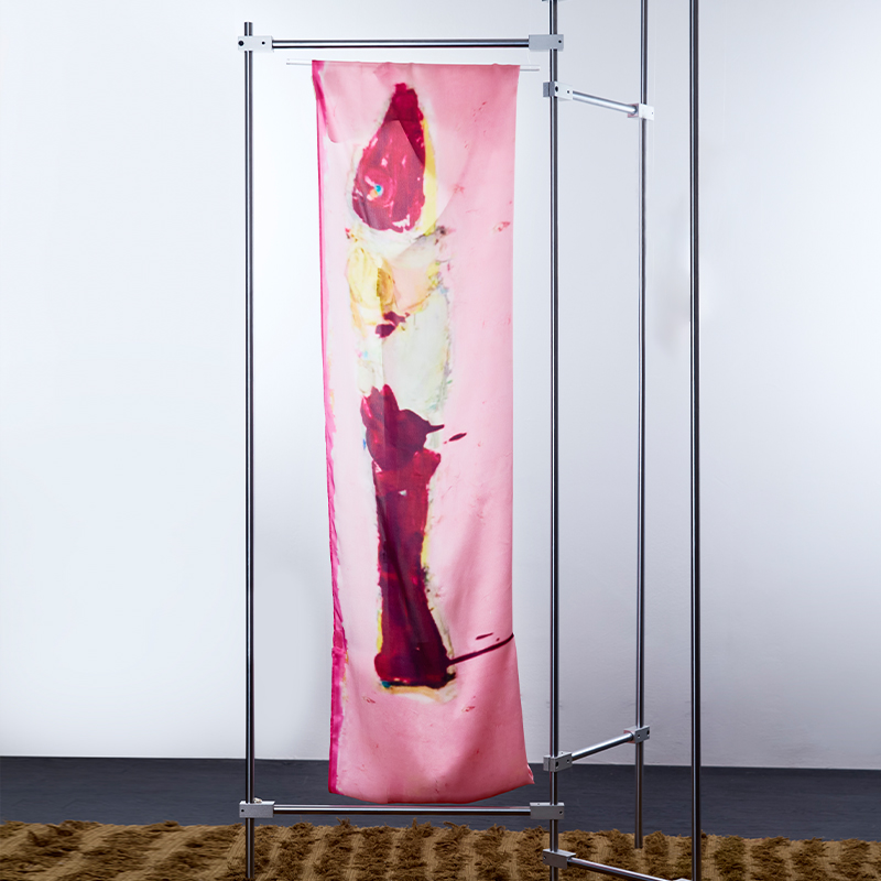 JUDYHUA 【鱼】联名款桑蚕丝丝巾