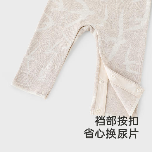 【高定系列】英氏婴儿连体衣春夏季山羊绒长袖男童女童连体衣新款 商品图3