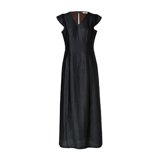 TANGY Collection/2025天意精品春季新品中国风女士莨绸连衣裙 商品图4