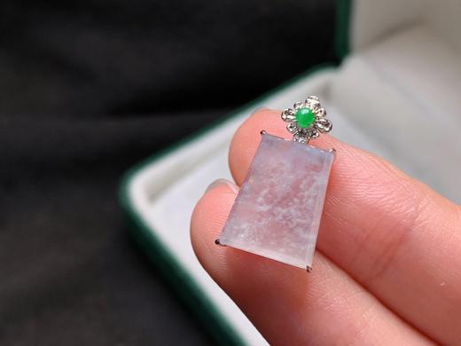 无事牌翡翠吊坠 商品图2