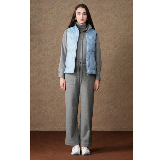 【鹅绒】乔万尼羽绒马甲女款冬季新款鹅绒服高端爆款EI4T599 商品图1