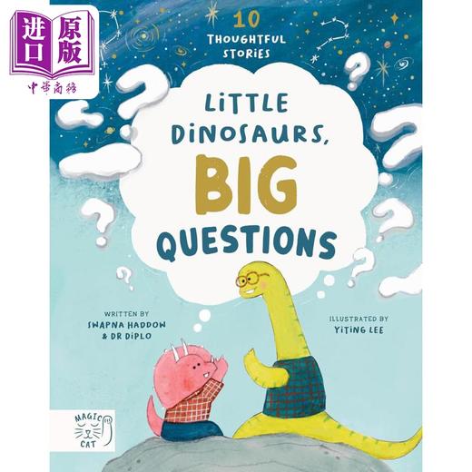 【中商原版】小恐龙大问题 10个待人处世的故事 Little Dinosaurs Big Questions 10 Thoughtful Stories 英文原版 儿童读物 商品图0