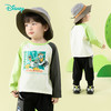 迪士尼春秋男童长袖T恤纯棉卡通打底上衣居家空调服长袖T恤ZD1ES020 商品缩略图3