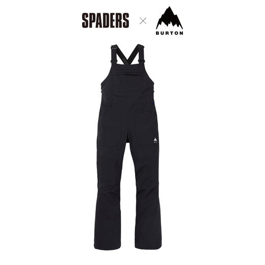 23/26BURTON雪服W AVALON BIB TRUE BLACK 商品图0