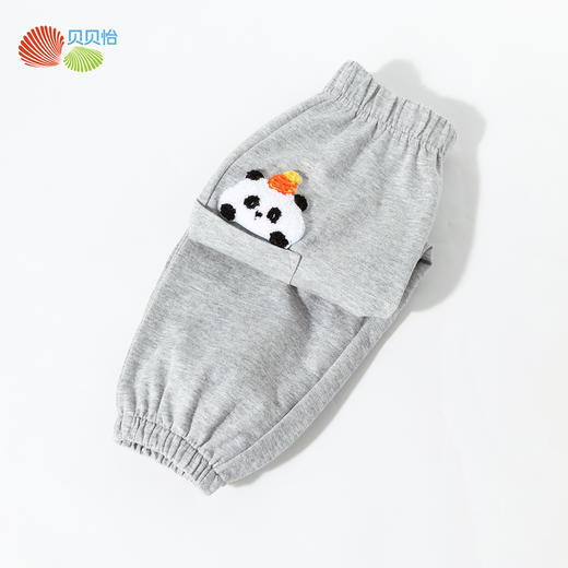 男童裤子2025春季新款纯棉运动萌趣卡通儿童束脚休闲裤子男 商品图6