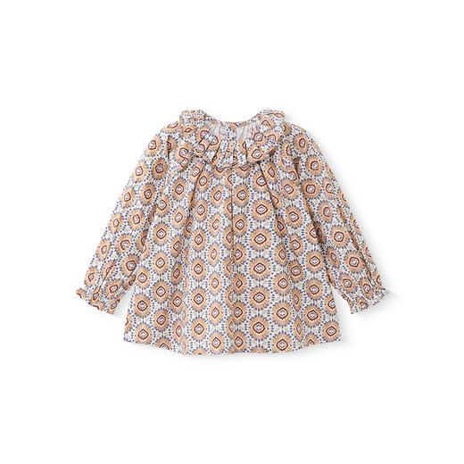 【高定系列】英氏儿童T恤春夏季长袖女童休闲T恤纯棉印花2025新款 商品图4