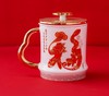 吴裕泰瓷质裕茶盈福生肖三件杯 商品缩略图2