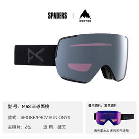 24/25ANON雪镜LB M5S SMOKE/PRCV SUN ONYX