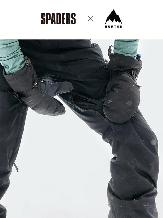 23/26BURTON雪服W AVALON BIB TRUE BLACK 商品图5