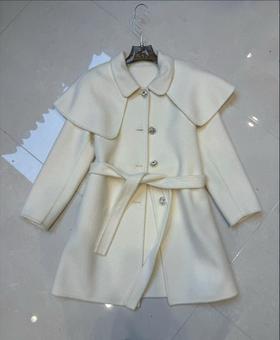 【门店同款】ENJOY冬季钻扣斗篷大衣 160045566