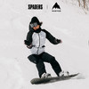 24/25BURTON雪服W RESERVE BIB TRUE BLACK 商品缩略图3