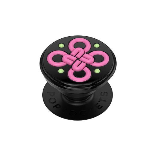 【灵蛇之珠】祝福绳结 POPGRIP泡泡骚手机粘贴式气囊支架 Popout异形系列 粉色 国风 商品图0