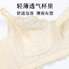 D2-【B-E杯】孕妇内衣哺乳文胸薄款无钢圈防下垂产后喂奶便捷肩搭扣哺乳内衣女  桃花绿水【大胸-蕾丝】 商品缩略图3