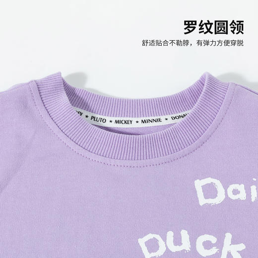 迪士尼春季可爱卡通女童套头卫衣ZD1ES023 商品图8