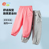 2025春季新款女童长裤时尚刺绣花朵休闲裤子儿童纯棉运动卫裤 商品缩略图3