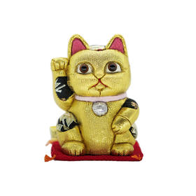 【潮玩】柿沼东光风水系列  招财猫  金色