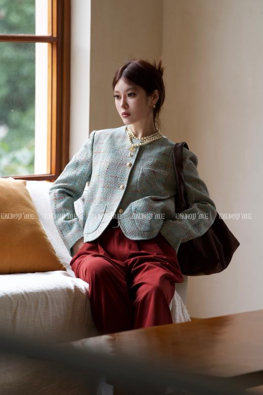 【门店同款】秋季浪漫主义-复古阔腿裤 154480625 商品图5