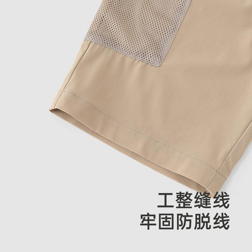 【商场同款】英氏儿童裤子夏季户外防晒工装裤中大童2025新款中裤 商品图3