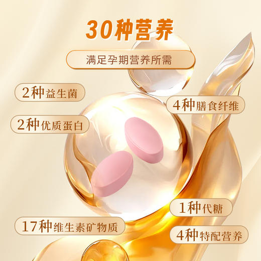 安欣蕴孕妇营养包、孕妇活性叶酸复合维生素【买三送一，买五送二】 商品图1