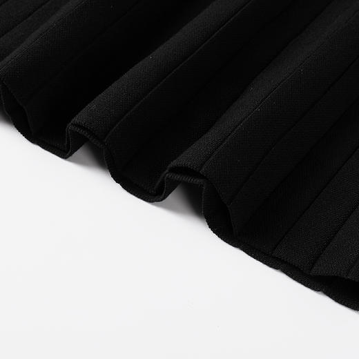 奢姿2025年春季新款大码女装撞色蝴蝶结裙子胖妹妹减龄针织连衣裙9851890302 商品图4