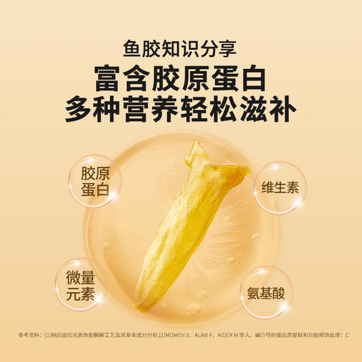 【正宗同仁堂品牌】北京同仁堂 黄花胶/100克（80-120头 /500克）优选黄花胶 精挑原料 SY 商品图3