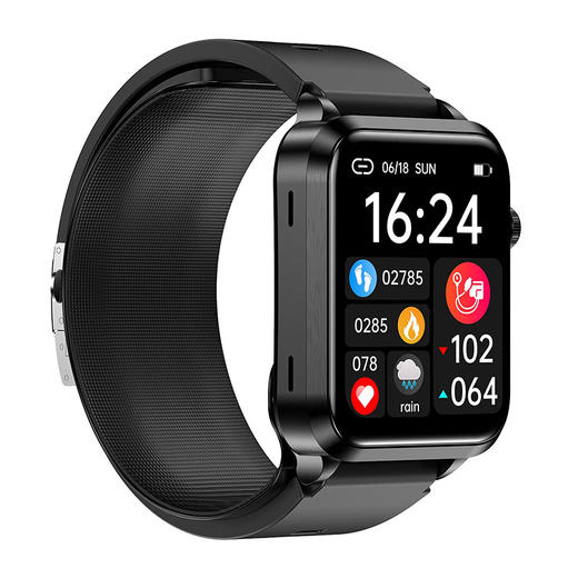 Lefit 气泵加压式血压心率智能手表腕部记录仪手表高精准监测量仪老人血压健康男女通用S11【鲜知10.0】 商品图1