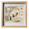 王致诚《十骏马图》实木框画 客厅卧室装饰画书房挂画 商品缩略图4