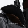 THESOONG"Nantes"复古牛皮时髦尖头切尔西粗跟短靴HWXZ6358 商品缩略图3