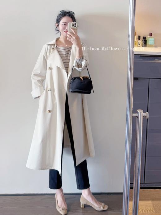 舒适与百搭之选 | 一万分新作 韩国进口时装针织弹力面料简约好版型修身显瘦九分裤 黑色 商品图3