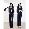 【1件75折】熙世界老钱风气质无袖马甲外套西装裤两件套女2025一整套入春穿搭 商品缩略图3