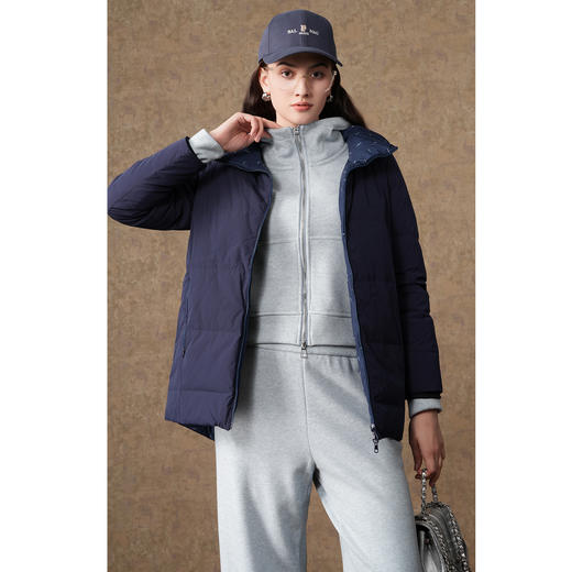 乔万尼新款羽绒服直筒显瘦版型两面穿设计EI4T667 商品图1